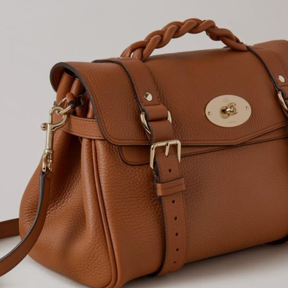 Mulberry Alexa Medium, Chestnut Heavy Grain, Excellent Condition - Picture 2 of 2